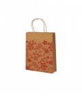 Rust Floral Bag - Pack of 10