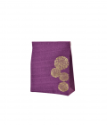 Gold Foiled purple Pouch - Pack of 10