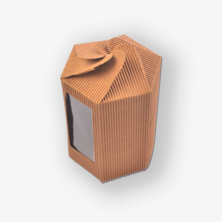 E Flute Hexaganol Box Tall – Pack Of 10 <br><p style="font-size:15px;">(6.5 L X 11 W X 17 Ht cms)</p>