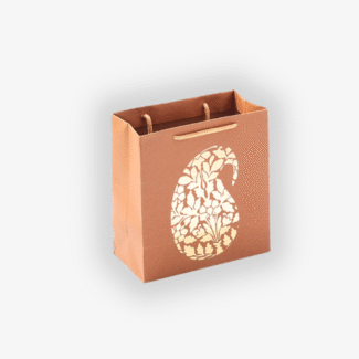 Bag with Gold foil – Pack of 10 <br><p style="font-size:15px;">(18 cm L 9 cm W 19 cm H)</p>