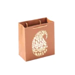 Bag with Gold foil <br> Pack of 10 <br><p style="font-size:15px;">(18 cm L 9 cm W 19 cm H)</p>