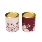 Cannister with Vintage Design <br>Pack Of 10 <p style="font-size:15px;">(9 cm D 11 cm H)</p>