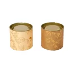 Cannister Embossed Print <br> Pack of 10 <br><p style="font-size:15px;">(7 cm D 7 cm H)</p>