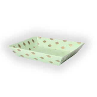 12 Cavity Tray Green – Pack OF 5 <br> <p style="font-size:15px;">(Base 7 inch X 5.5 inch X 2 inch H)</p>