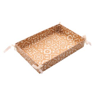 Rustic Brown Big Tray<br>Pack of 5<br> <p style="font-size:15px;">(39cm L, 25.5cm W, 6cm Ht)</p>