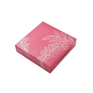 Blush Blossom Box<br>Pack Of 10 <br><p style="font-size:15px;">( 19cm Lx 19cm Wx 4.5cm HT)</p>