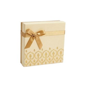 9 Cavity Cream Foil Box<br>Pack of 5 <br><p style="font-size:15px;">(6in Lx 6in w x1.5 in H)</p>