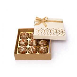 Ivory 250 Gms Mithai Box<br>Pack of 5 <br><p style="font-size:15px;">(6in Lx 6in Wx 1.5in W)</p>