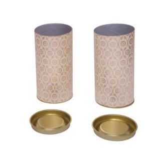 Cream Cannister<br>Pack of 10 <br><p style="font-size:15px;">(7.5cm Dia,  15cm Ht)</p>