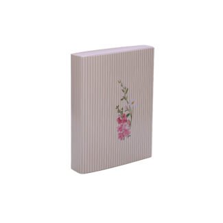 12 Cavity Pastel Pin Stripe Box<br>Pack Of 10 <br><p style="font-size:15px;">(17cm Lx 22cm W x 3.5cm H)</p>