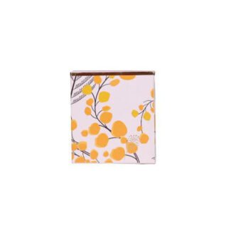 4 Cavity Foiled Yellow Berry Box <br>Pack Of 10 <br><p style="font-size:15px;">(11cm L x 12cm W x 3cm H)</p>